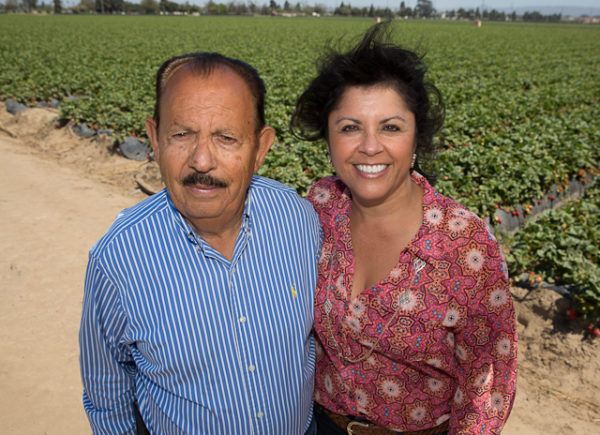 SANTA MARIA, Calif., June 24, 2015. California Strawberry Commission Blogger Field Tour in SANTA MARIA Calif., June 24, 2015. Photo by Robert Durell