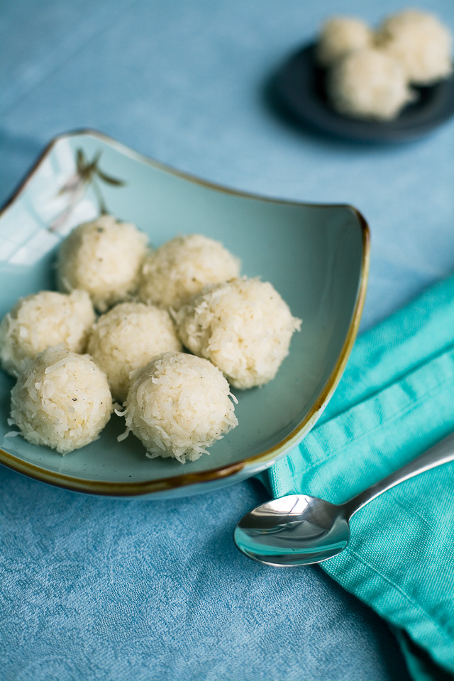 My mom’s coconut laddu