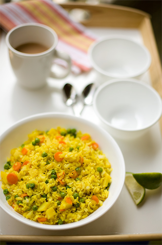 Vegetable Poha Recipe