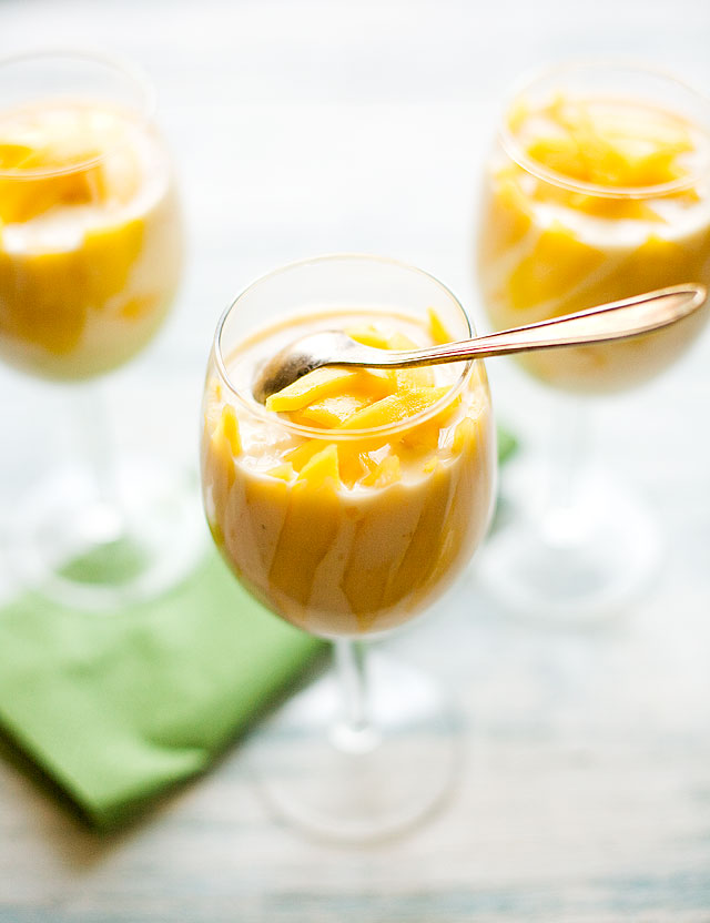 Celebrating Blogiversary & You with Rice-Pudding Mango Parfait and a Giveaway!