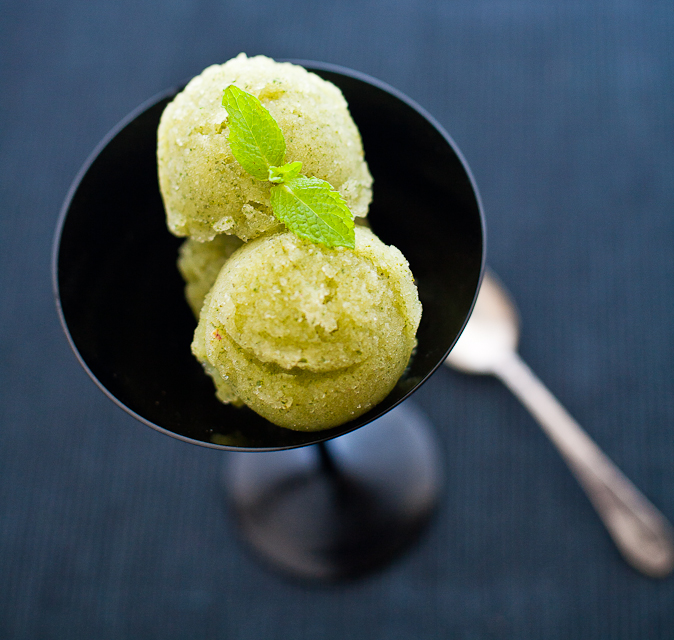 Shikanji (Indian Limeade) Sorbet for this 4th of July