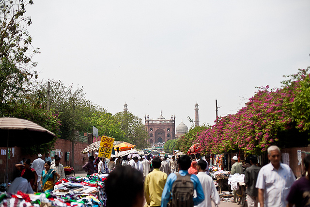 Wordless Wednesday: Colors of Chandni Chowk (India)