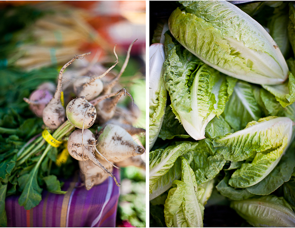 produce at the farmer's market