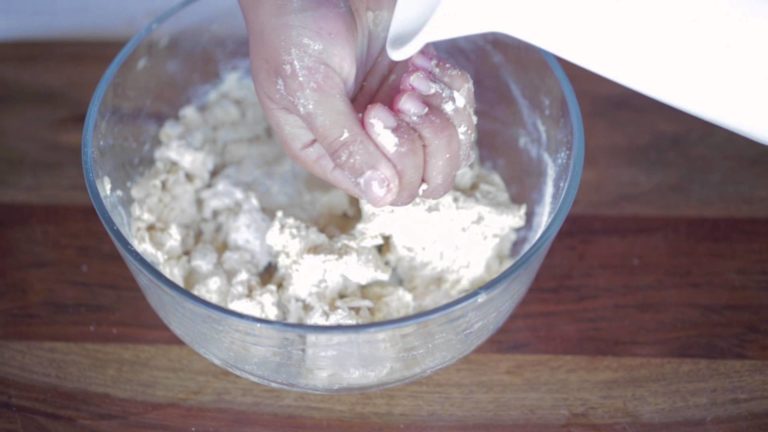 How to knead dough for Roti (Video)