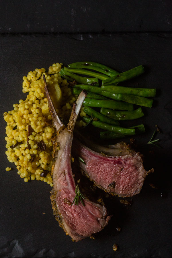 Rosemary Garlic Crusted Lamb