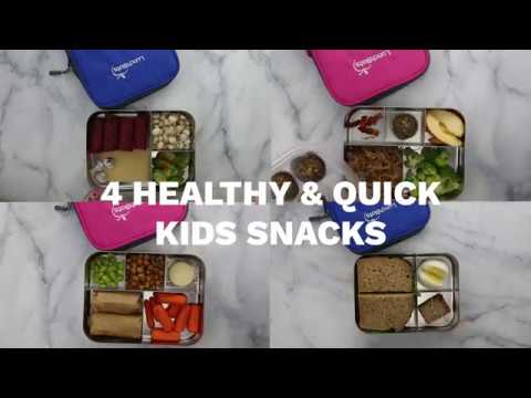 4 Healthy Kids Snacks and a Lunchbots Giveaway!