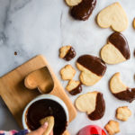 Chocolate dipped Sugar Cookies