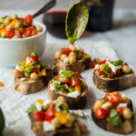 Indian Inspired Bruschetta