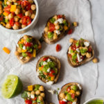 Indian Inspired Bruschetta