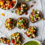 Indian Inspired Bruschetta