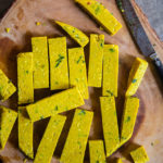 Chickpea- Garlic Fries