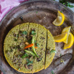 Spinach Dhokla