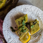 Spinach Dhokla