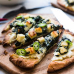 Saag-Paneer-Naan-Pizza