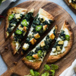 Saag-Paneer-Naan-Pizza