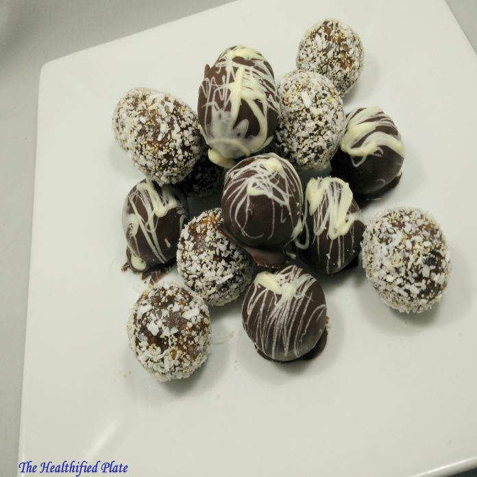 Date and Walnut Truffle